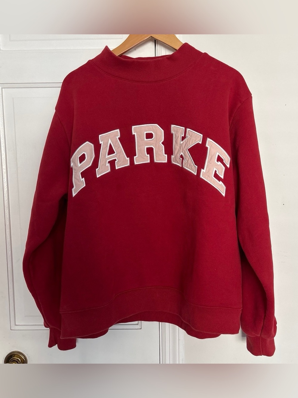 Valentine’s day PARKE Mockneck Sweatshirt red/pink